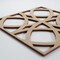 Ekena Millwork Medium Fleetwood Decorative Fretwork Wood Wall Panels, Hickory, 15 3/8"W x 15 3/8"H x 3/8"T WALW16X16X0375FLTHI - alternate 4
